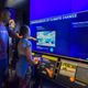 Visitors interact with the before and after slider feature.